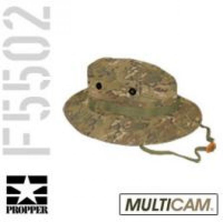 Sun Hat "BOONIE" - MULTICAM - 65% Poly / 35% Cotton Rip-stop